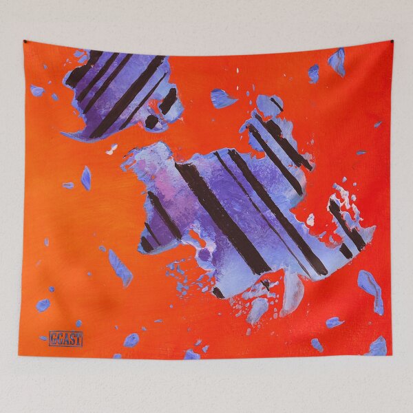 Item preview, Energy Code 1CO24 - Orange and Violet Abstract Energy designed and sold by GGAST.
