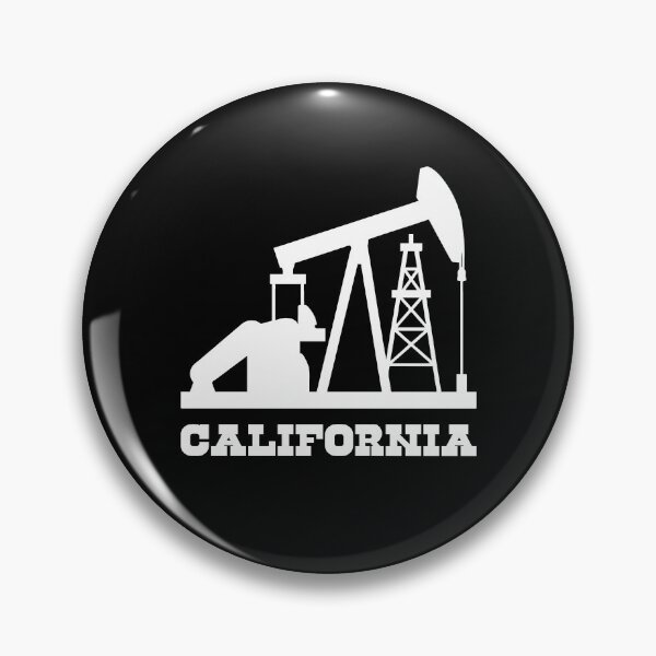 Item preview, California Oilfield Pumpjack Design designed and sold by RetroMaritalArt.