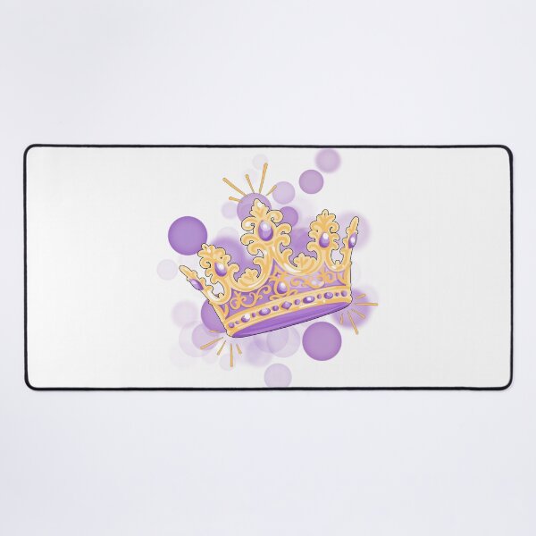 Item preview, Crown in Purple Tones - Cute Illustration designed and sold by iamKRUK.