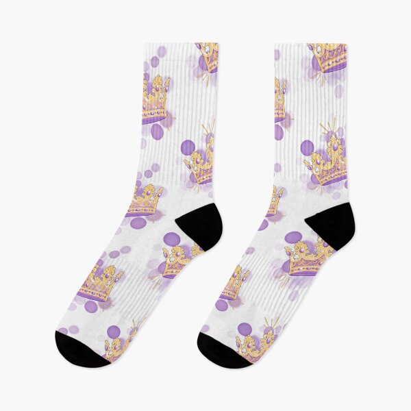 Item preview, Crown in Purple Tones - Cute Illustration designed and sold by iamKRUK.