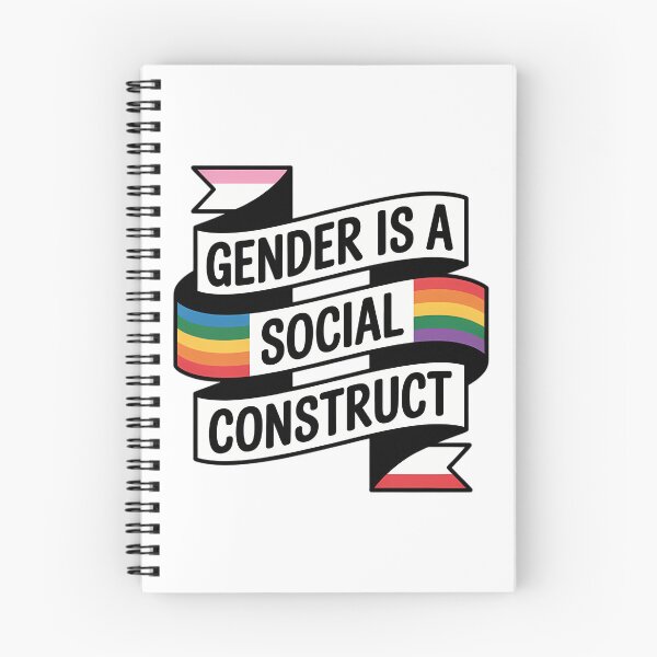 Item preview, Gender is a Social Construct designed and sold by papertaless.
