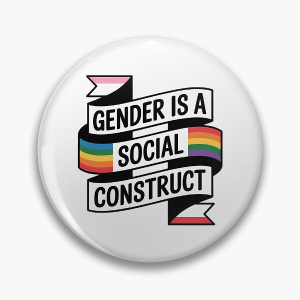 Item preview, Gender is a Social Construct designed and sold by papertaless.