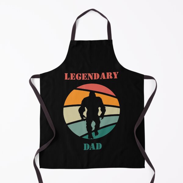 Item preview, Legendary Dad – Retro Bigfoot Sunset Design designed and sold by MadeByMira.