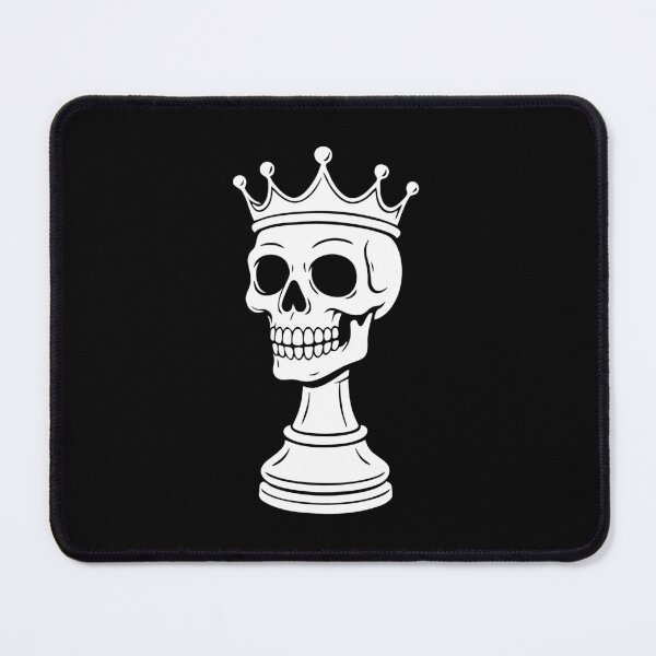 Item preview, Chess King Skeleton Design designed and sold by RetroMaritalArt.