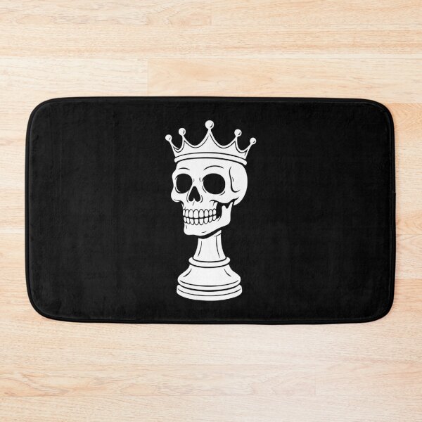 Item preview, Chess King Skeleton Design designed and sold by RetroMaritalArt.
