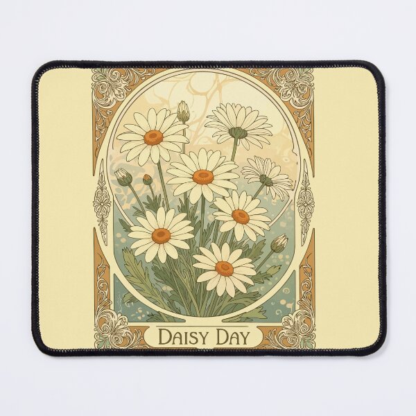 Item preview, Art Nouveau Daisy Dreams designed and sold by taiche.