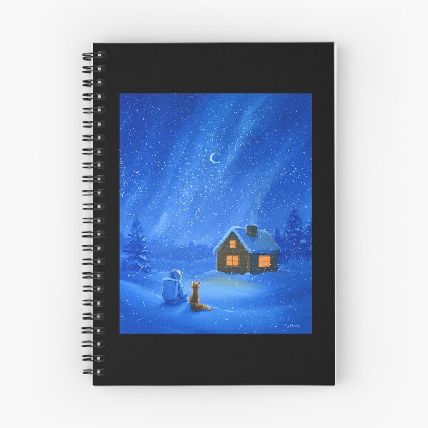 Item preview, Surreal Winter Cabin Dreamcore Art designed and sold by cxjrusdkc4.
