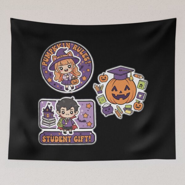 Item preview, Cute Kawaii Halloween School Theme. designed and sold by Giulivo Store Graphic.
