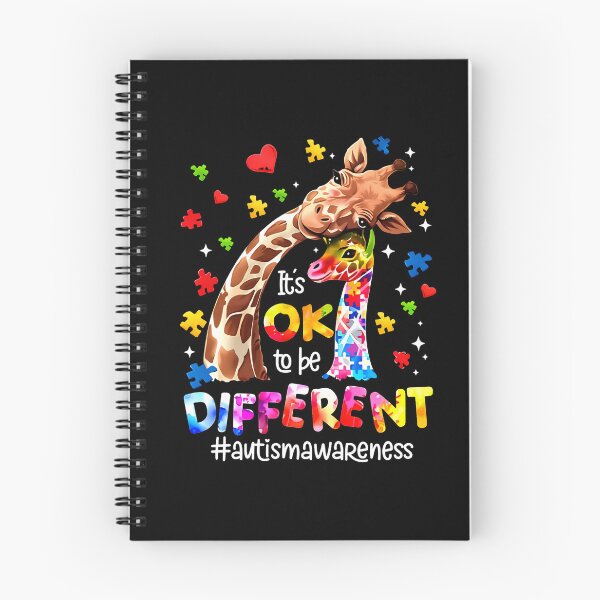 Item preview, Its OK To Be Different Autism Awareness Giraffe designed and sold by margamPagenberg.