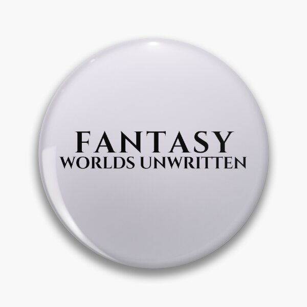 Item preview, Fantasy Worlds Unwritten – Minimalist Writer Typography Design designed and sold by PKDWriterMerch.