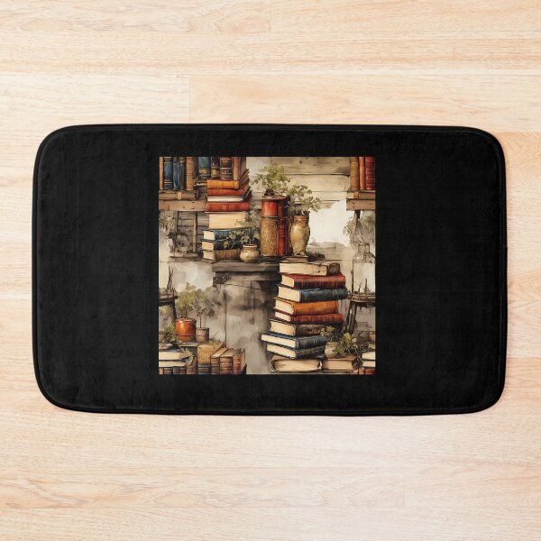 Item preview, Vintage Stacked Books Bibliophile Art designed and sold by cxjrusdkc4.