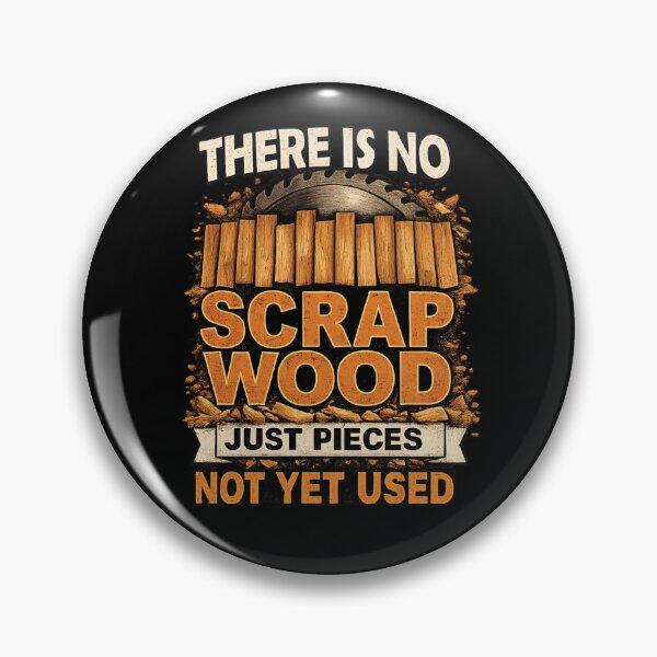 Item preview, There Is No Scrap Wood Carpenter designed and sold by MasticGraphic.