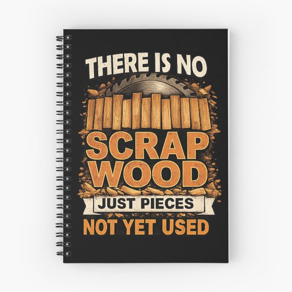 Item preview, There Is No Scrap Wood Carpenter designed and sold by MasticGraphic.