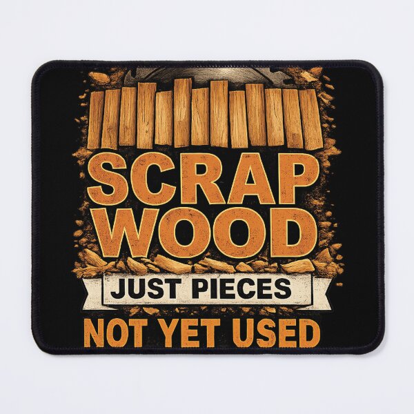 Item preview, There Is No Scrap Wood Carpenter designed and sold by MasticGraphic.