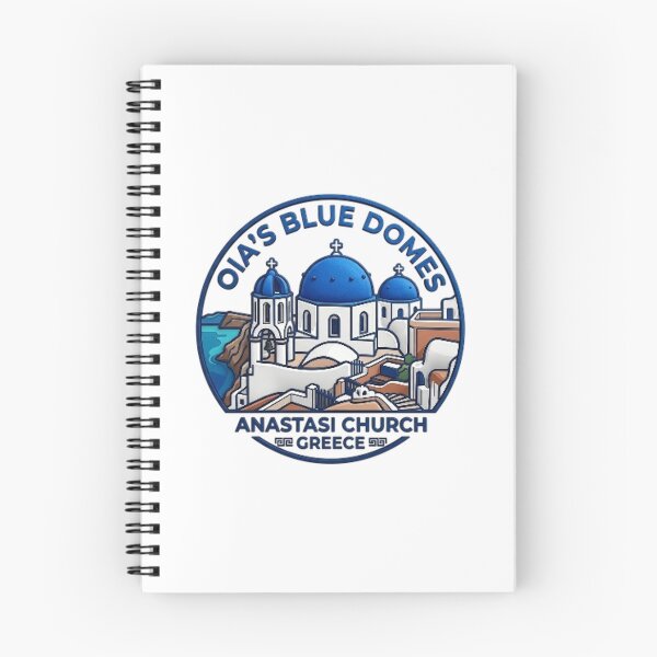 Item preview, OIA'S BLUE DOMES, ANASTASI CHURCH designed and sold by likbatonboot.