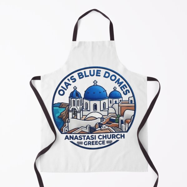 Item preview, OIA'S BLUE DOMES, ANASTASI CHURCH designed and sold by likbatonboot.