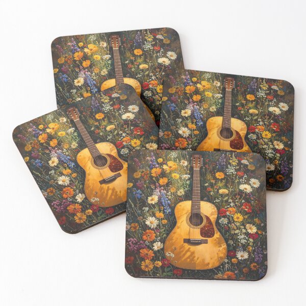 Item preview, Guitar in the Field — Soul of Sonic designed and sold by Soul of Sonic.