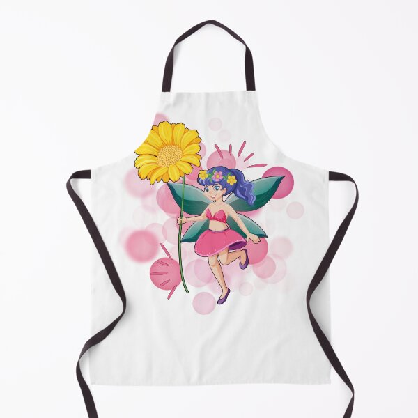 Item preview, Fairy Holding a Flower in Her Hand - Cute Illustration designed and sold by iamKRUK.