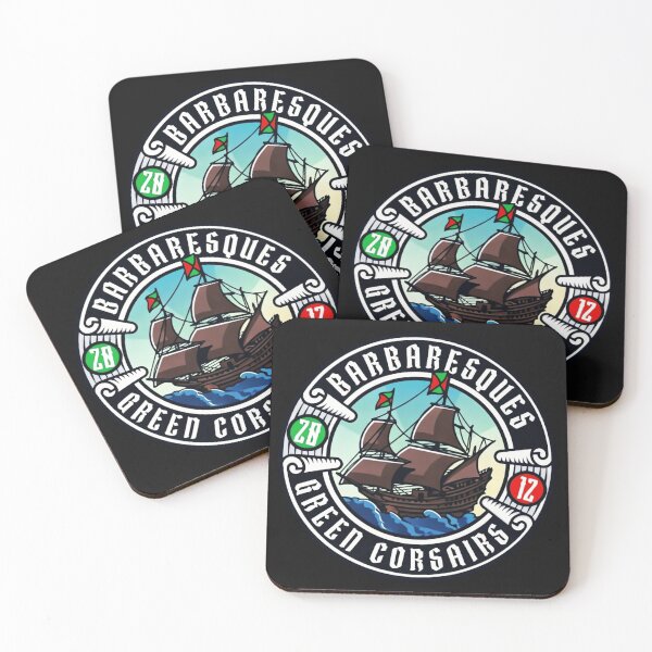 Item preview, Green Corsairs Barbaresques designed and sold by canvasriddle.