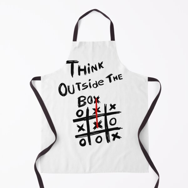 Item preview, Think Outside The Box – Creative Minimalist Tic Tac Toe Design designed and sold by Redwan58.