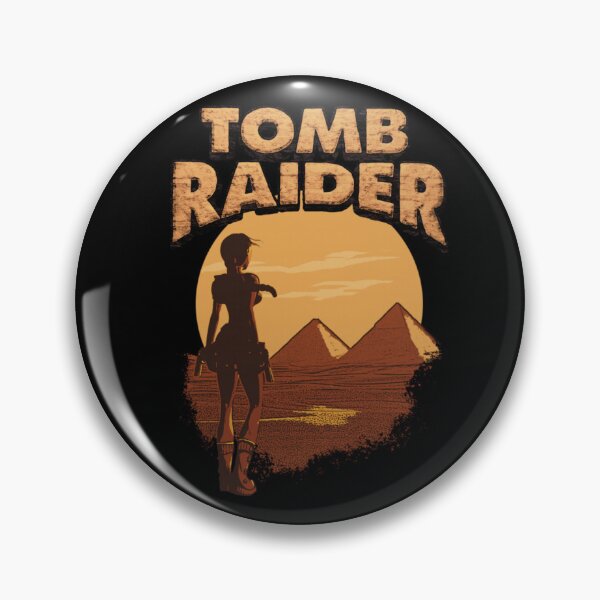 Item preview, Lara Croft Tomb Raider Classic Egypt Pyramid Desert Sunset Adventure Silhouette designed and sold by PhocoNibict.