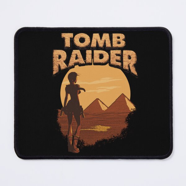 Item preview, Lara Croft Tomb Raider Classic Egypt Pyramid Desert Sunset Adventure Silhouette designed and sold by PhocoNibict.
