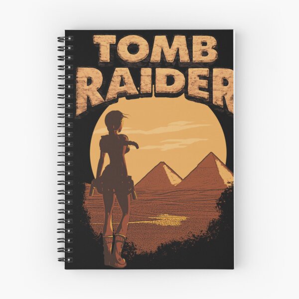 Item preview, Lara Croft Tomb Raider Classic Egypt Pyramid Desert Sunset Adventure Silhouette designed and sold by PhocoNibict.