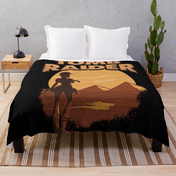 Item preview, Lara Croft Tomb Raider Classic Egypt Pyramid Desert Sunset Adventure Silhouette designed and sold by PhocoNibict.