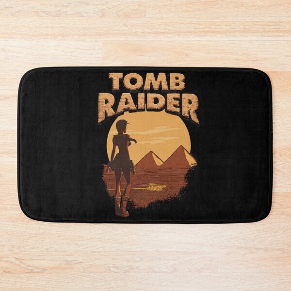 Item preview, Lara Croft Tomb Raider Classic Egypt Pyramid Desert Sunset Adventure Silhouette designed and sold by PhocoNibict.