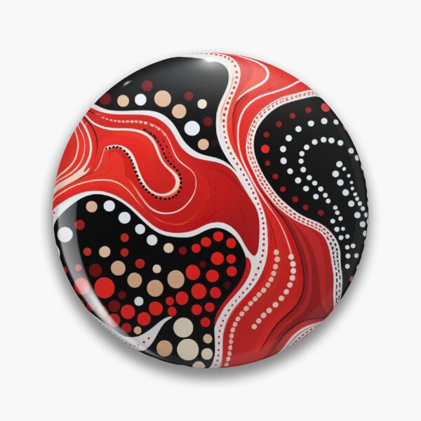Item preview, Aboriginal Inspired Dot Art - From Lava with Love designed and sold by GrinGalore.