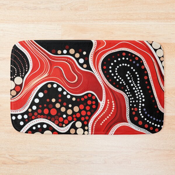 Item preview, Aboriginal Inspired Dot Art - From Lava with Love designed and sold by GrinGalore.
