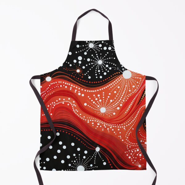 Item preview, Aboriginal Inspired Dot Art - With Night Lava designed and sold by GrinGalore.