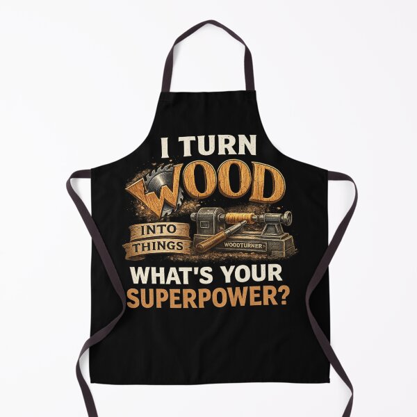 Item preview, I Turn Wood Into Things Superpower designed and sold by MasticGraphic.