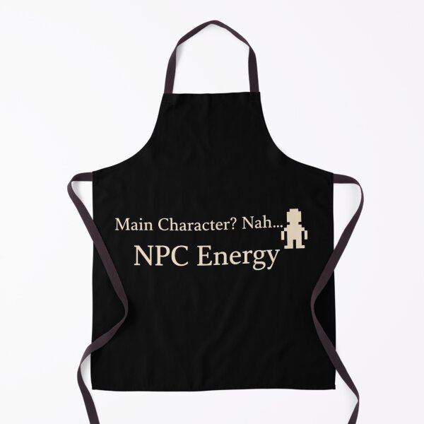 Item preview, NPC Energy Funny Gaming Meme Minimal Design designed and sold by Tropivaro.