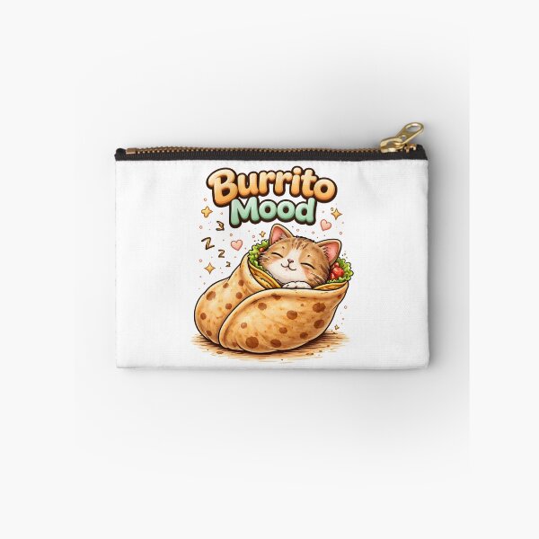 Item preview, Burrito Mood Kawaii Sleeping Purrito Cat. designed and sold by Mr Lee.