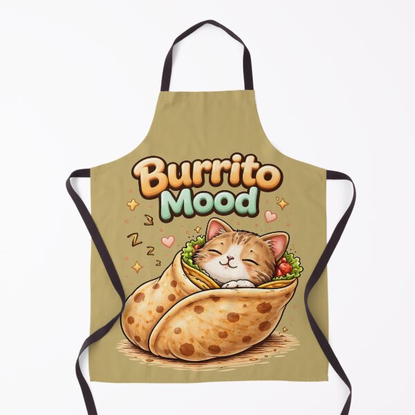 Item preview, Burrito Mood Kawaii Sleeping Purrito Cat. designed and sold by Mr Lee.