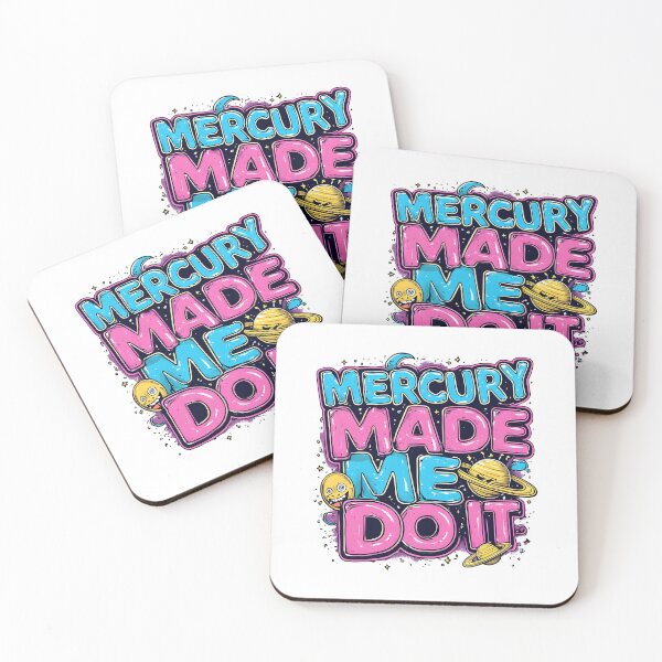 Item preview, Mercury Made Me Do It Funny Retro Art designed and sold by owi-art.