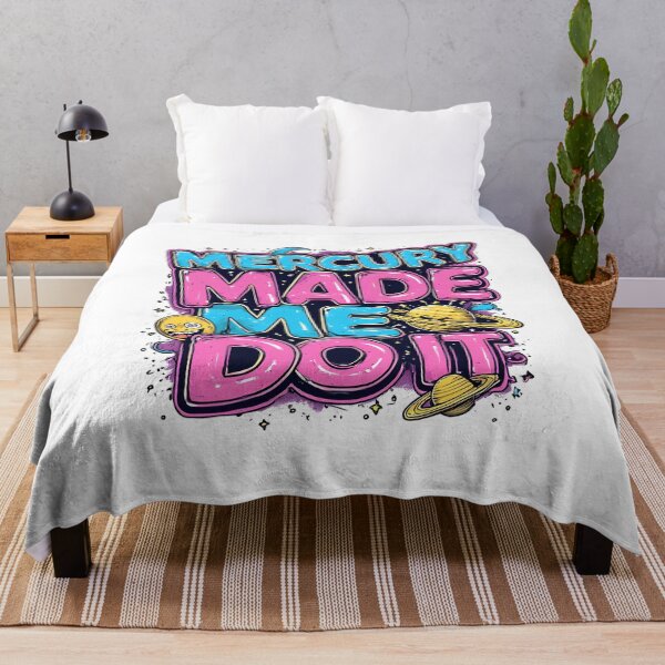 Item preview, Mercury Made Me Do It Funny Retro Art designed and sold by owi-art.