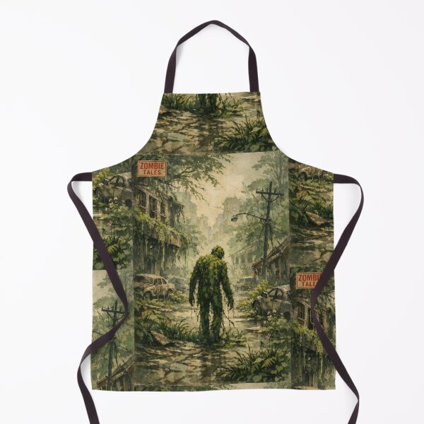 Item preview, Overgrown Concrete Silence - Zombie Apocalypse designed and sold by bapupa.