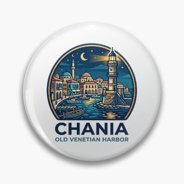 Item preview, CHANIA OLD VENETIAN HARBOR designed and sold by likbatonboot.