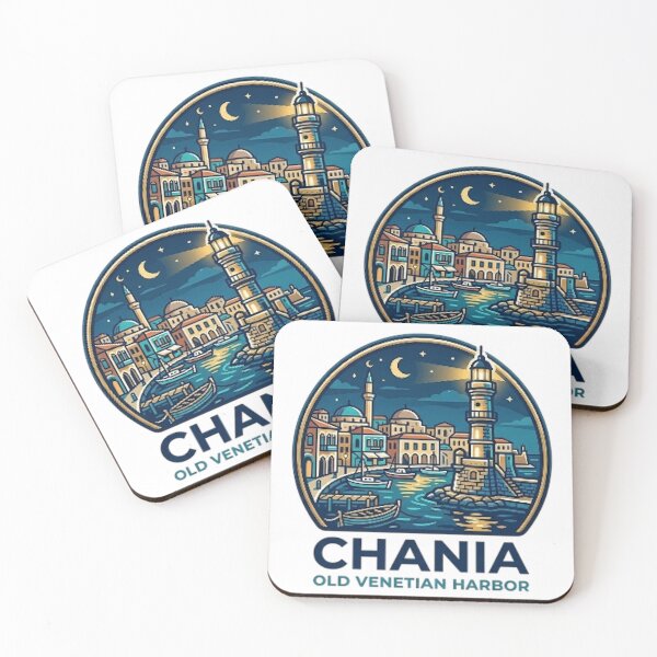 Item preview, CHANIA OLD VENETIAN HARBOR designed and sold by likbatonboot.