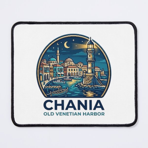 Item preview, CHANIA OLD VENETIAN HARBOR designed and sold by likbatonboot.