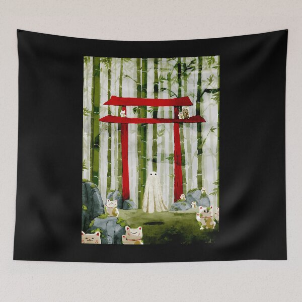 Item preview, Forgotten Torii Gate Liminal Space designed and sold by cxjrusdkc4.