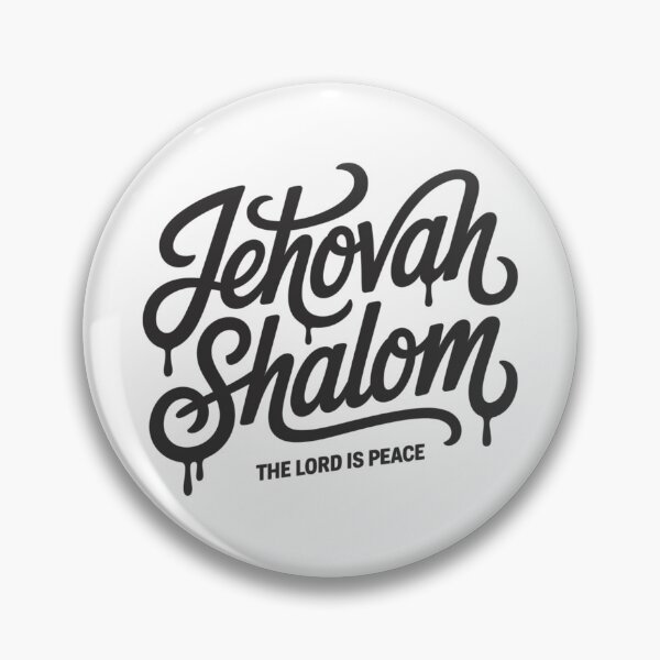 Item preview, Jehovah Shalom The Lord Is Peace Christian Faith Design designed and sold by HahaHandlesHub.