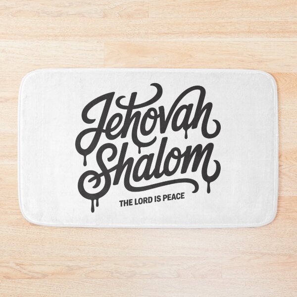 Item preview, Jehovah Shalom The Lord Is Peace Christian Faith Design designed and sold by HahaHandlesHub.