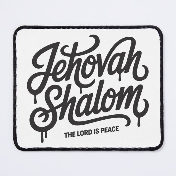 Item preview, Jehovah Shalom The Lord Is Peace Christian Faith Design designed and sold by HahaHandlesHub.