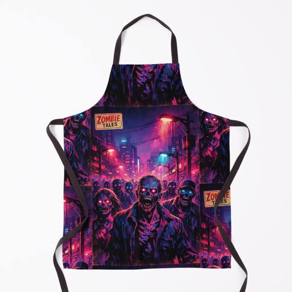Item preview, The Neon Horde - Zombie Apocalypse designed and sold by bapupa.