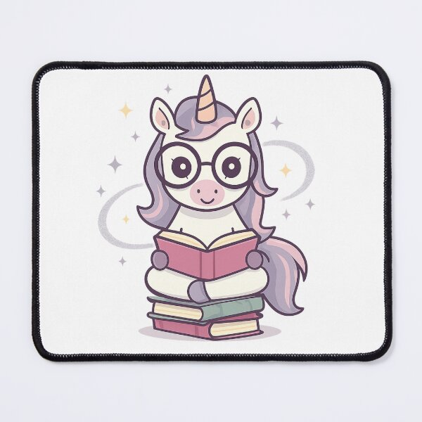 Item preview, Cute Unicorn Reading Book designed and sold by Velvet-motive.