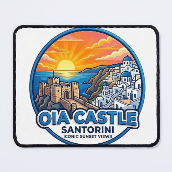 Item preview, OIA CASTLE, SANTORINI designed and sold by likbatonboot.