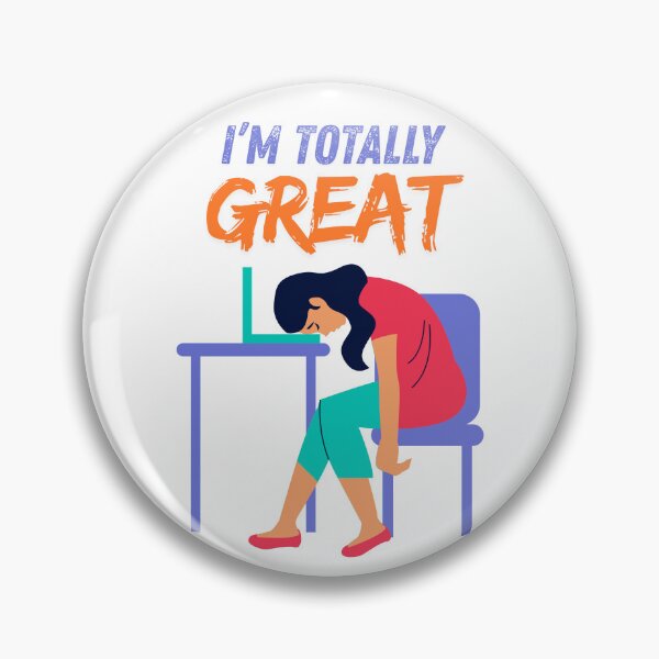 Item preview, I'm Totally Great Sleeping Woman At Work designed and sold by SilverOutlining.